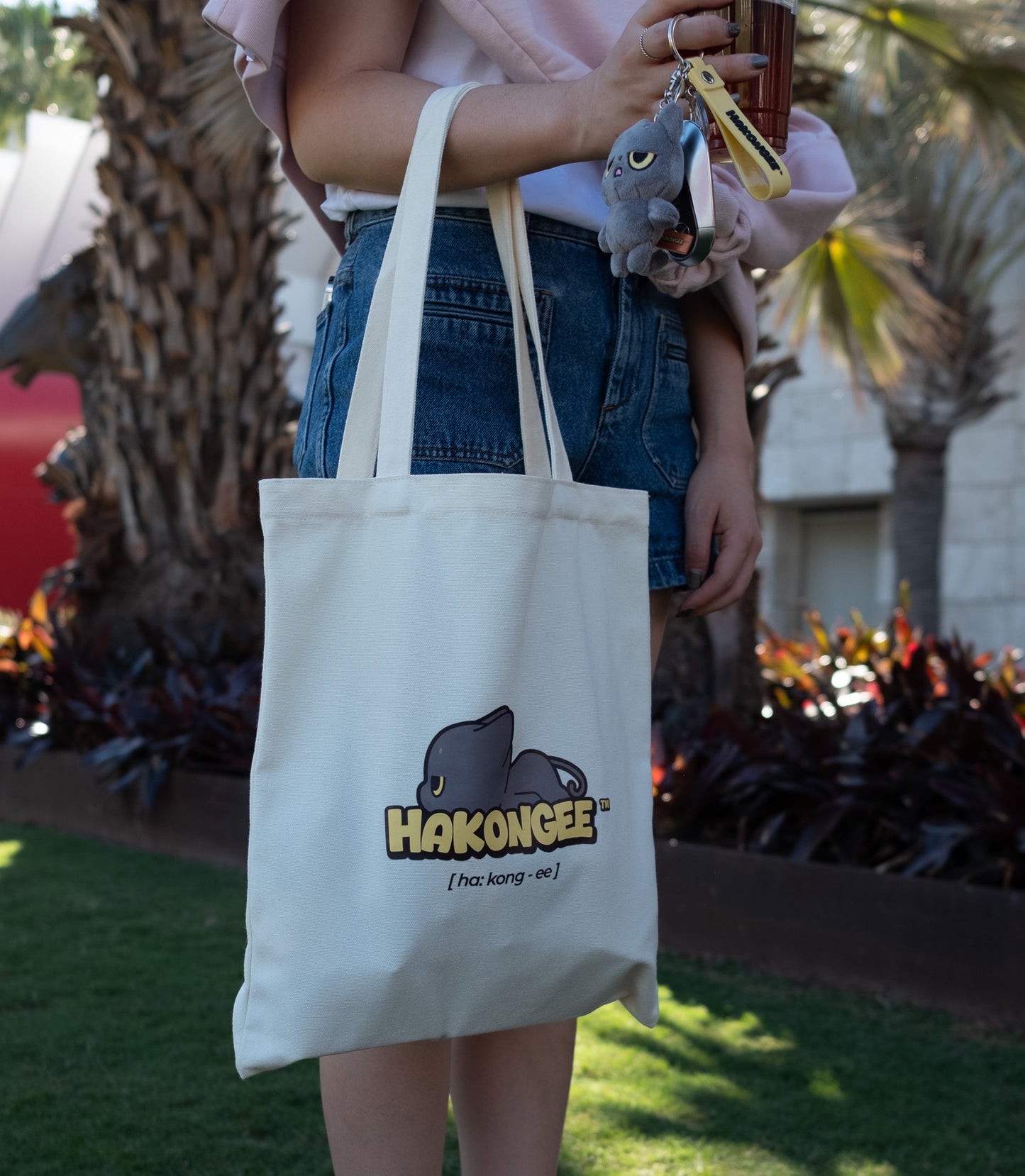 Hakongee Canvas Tote - Hi! I'm Hakongee