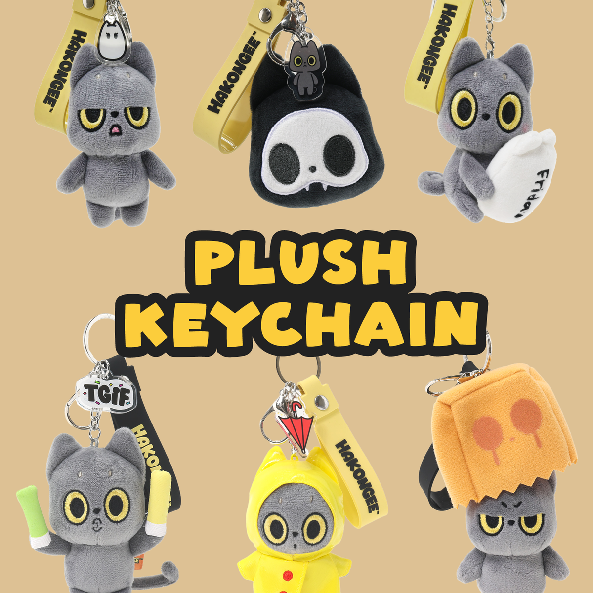Plush Keychain