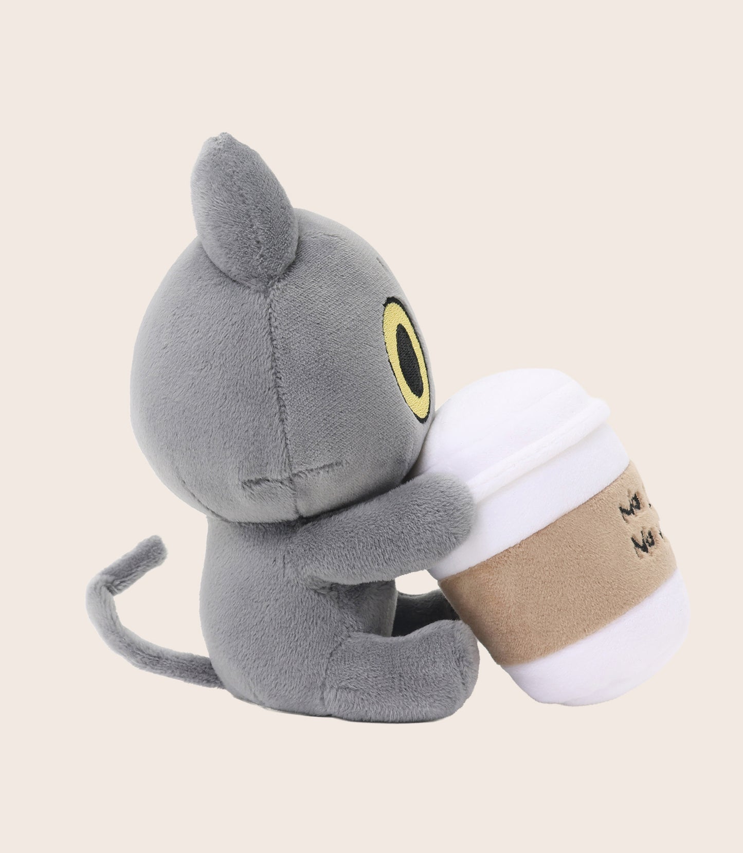 Hakongee 6" Plush - Sitting with Giant Coffee Cup