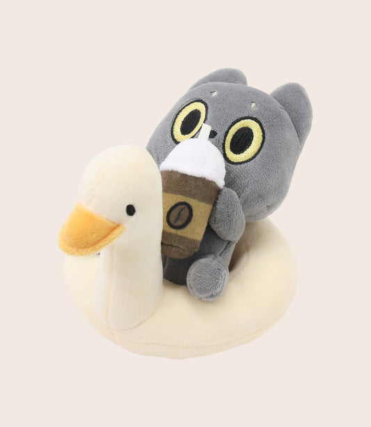Hakongee 6" Plush - Sitting with Duck Floatie
