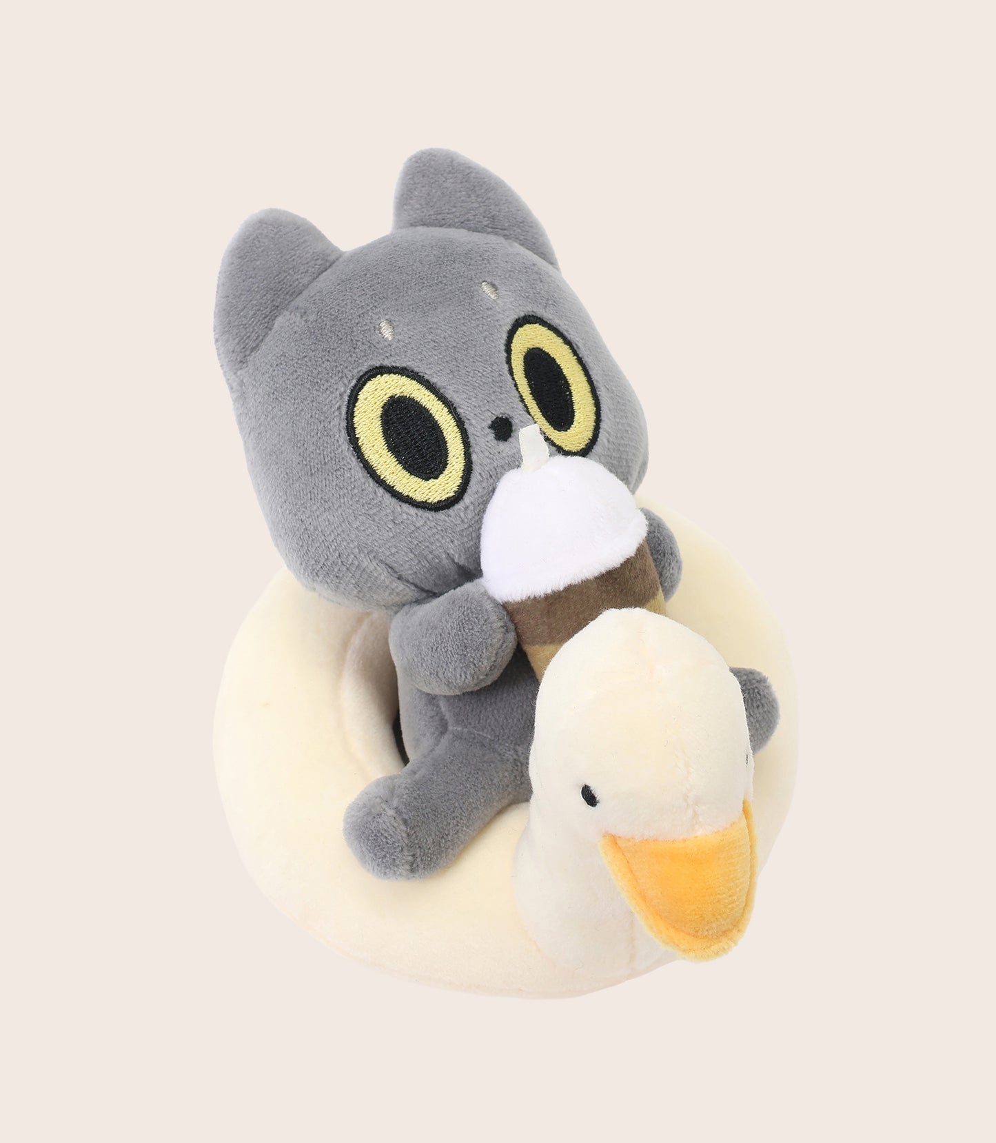 Hakongee 6" Plush - Sitting with Duck Floatie