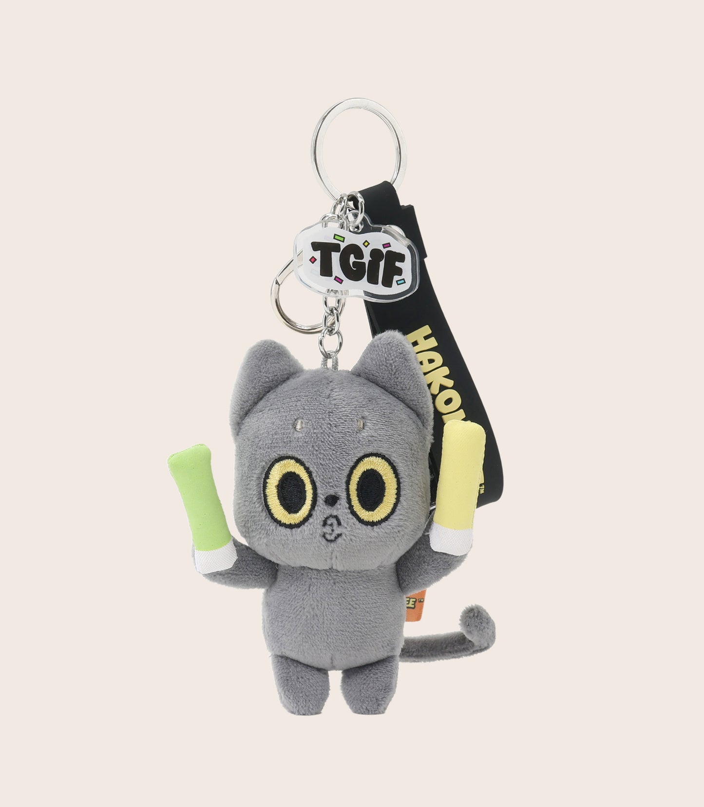 Hakongee Plush Charm with Strap - TGIF sticks