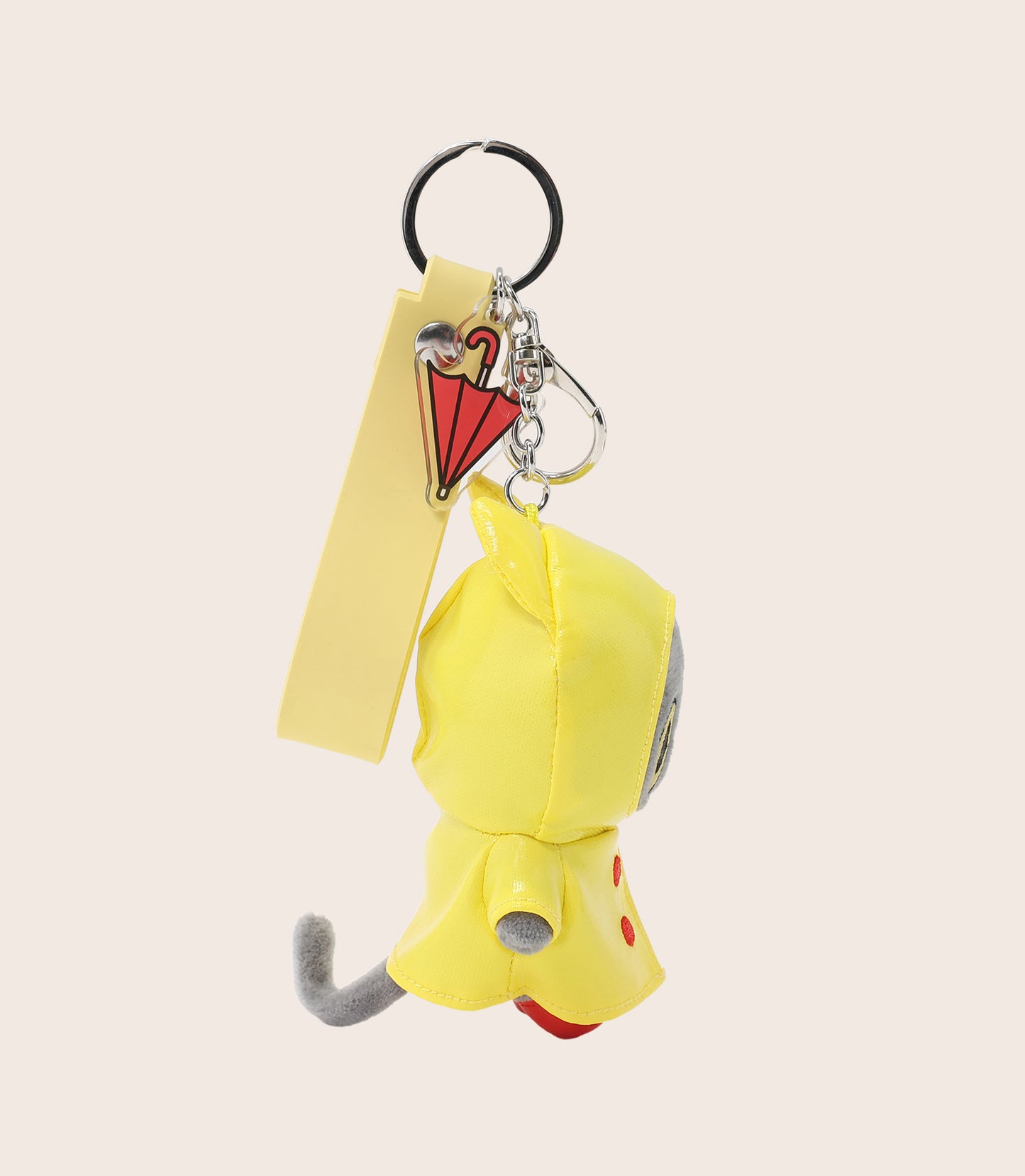Hakongee Plush Charm with Strap - Raincoat and Umbrella