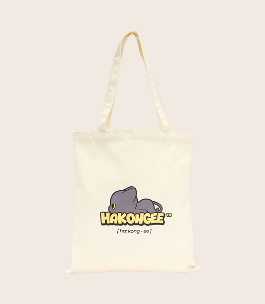 Hakongee Canvas Tote - Hi! I'm Hakongee