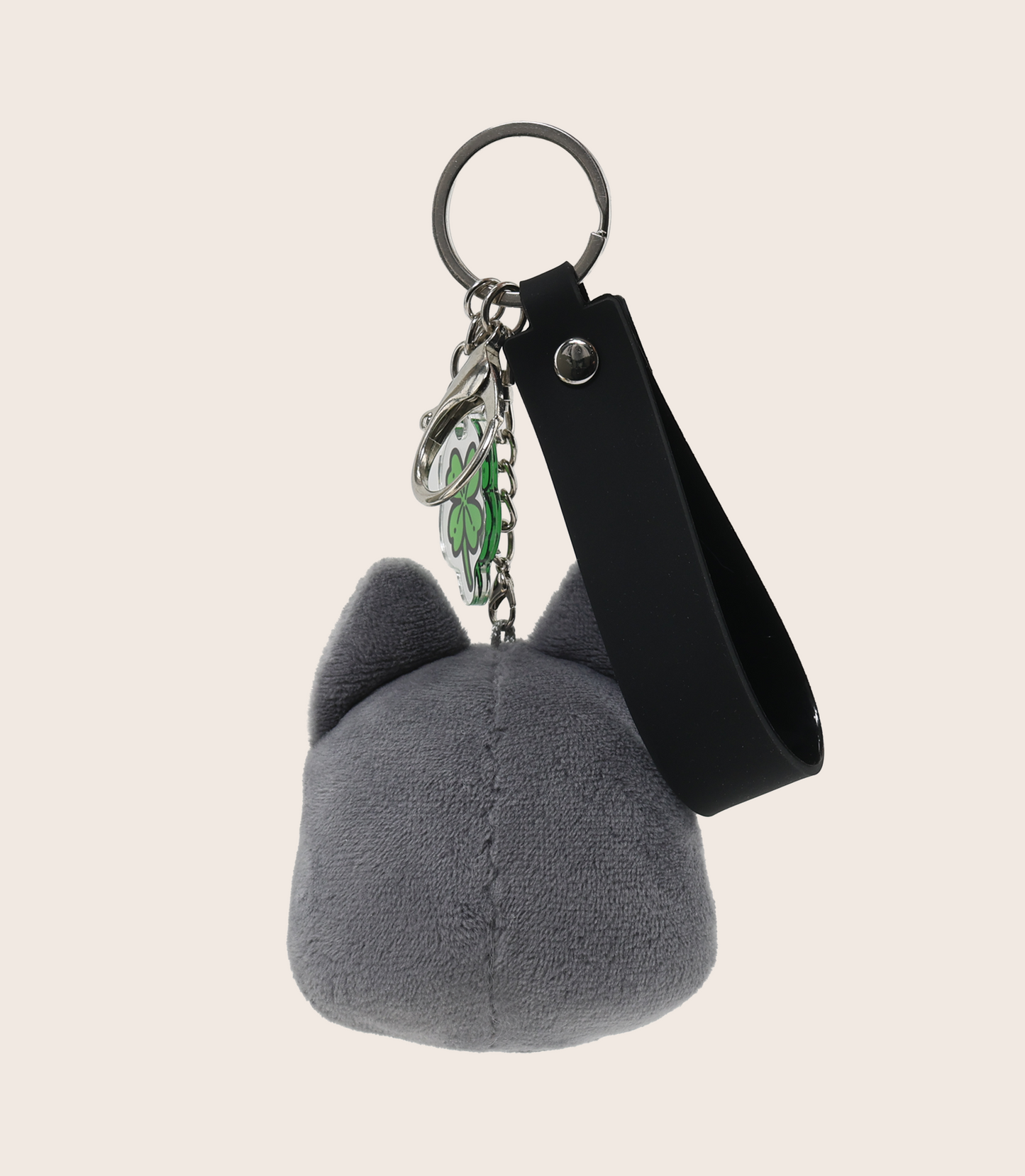 Hakongee Plush Charm - Pouty Face + Clover Buddy