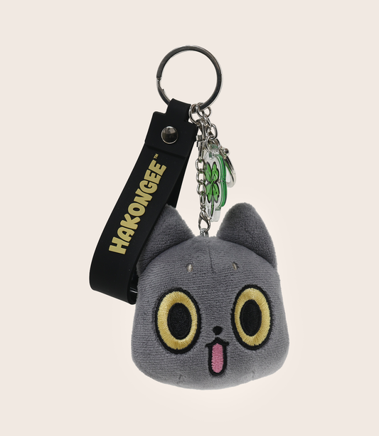 Hakongee Plush Charm - Pouty Face + Clover Buddy