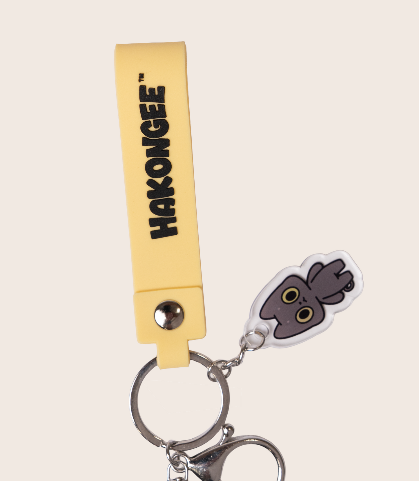 Hakongee Plush Charm - Skeleton Face + Tiny Body Pal