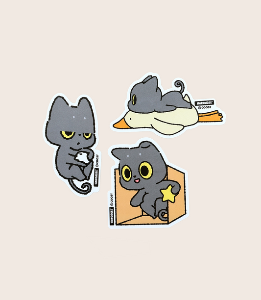 Hakongee Sticker Pack (3 pcs) | Assorted Ver.1