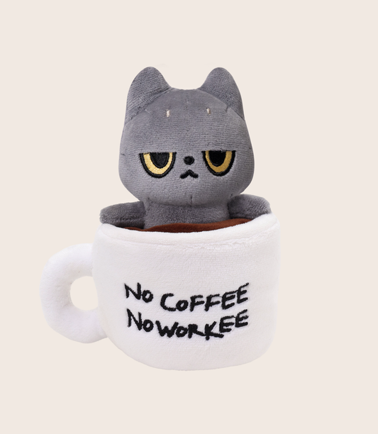 Hakongee 6” Plush - Coffee & Workee Mode