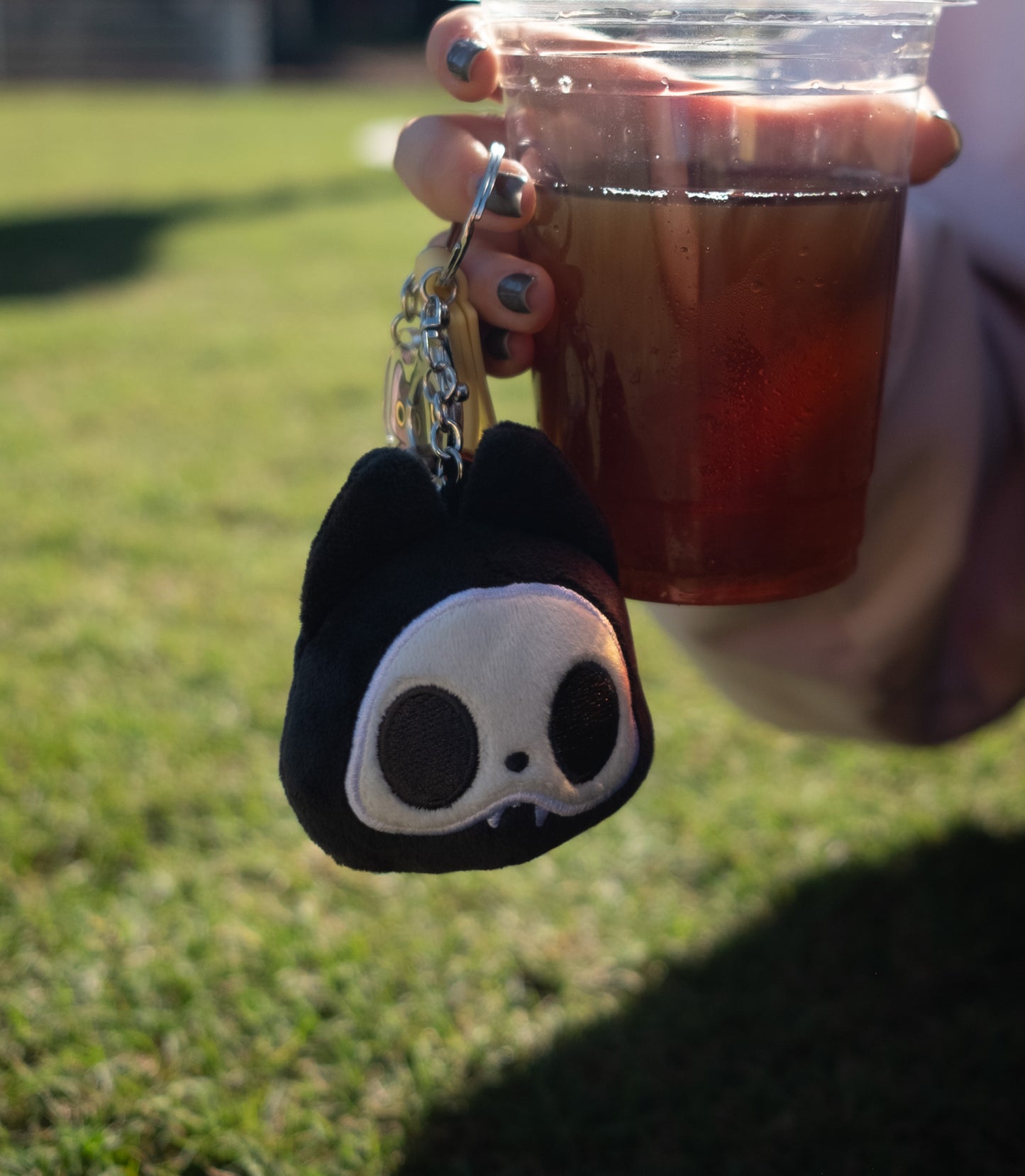 Hakongee Plush Charm - Skeleton Face + Tiny Body Pal